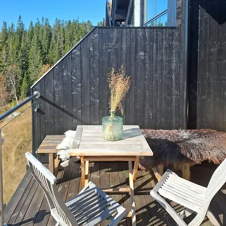 度假居 Modern In Norefjell With Sauna